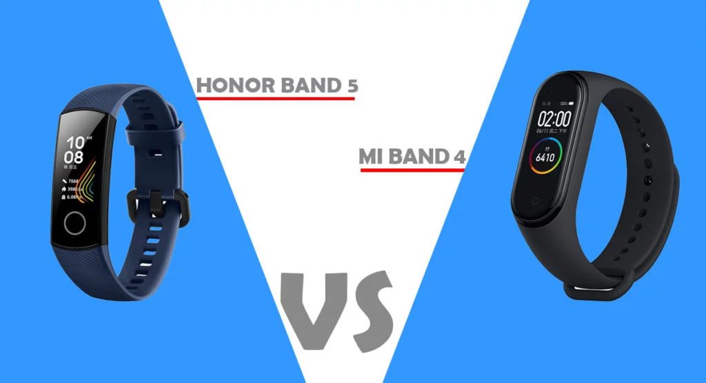 Honor Band 5 vs Mi Band 4: Full Specs ...